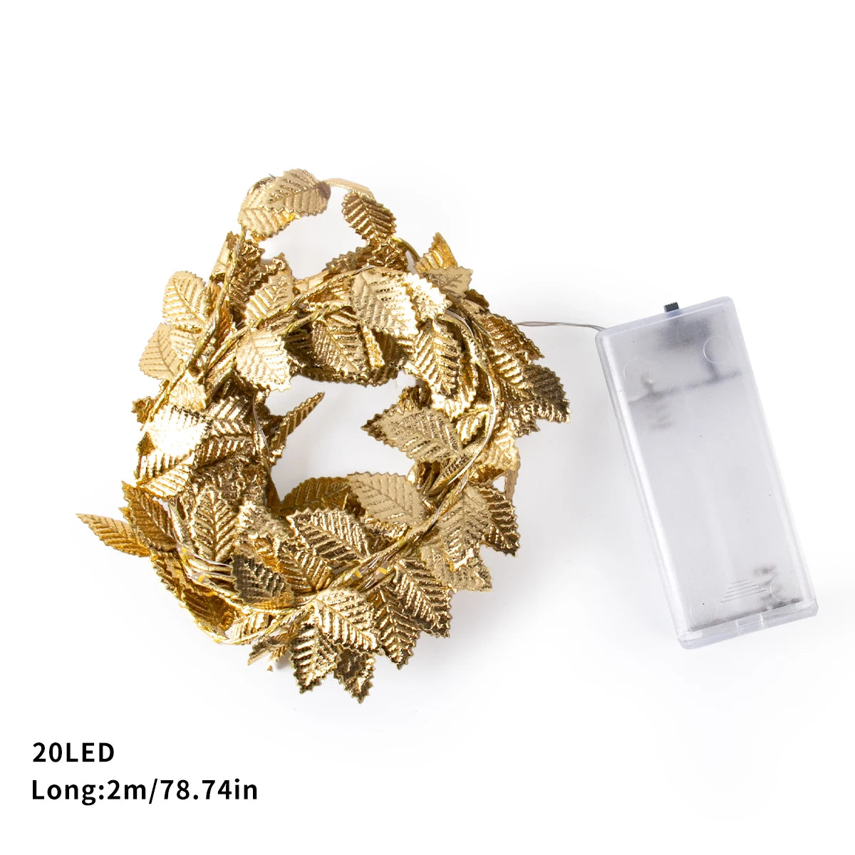 Golden Leaves String Light - Christmas Fairy Lights, Xmas Tree Decor ,2M