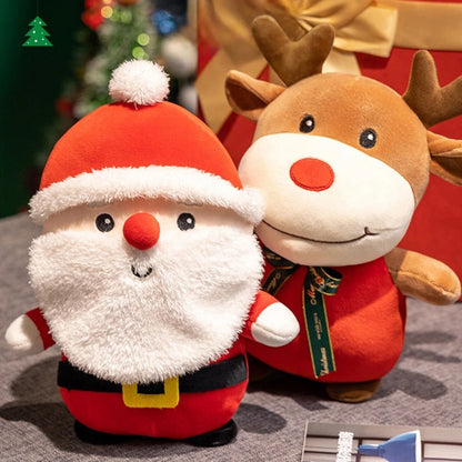 Christmas Doll Ornament - Santa Claus Cushion Pillow, Desktop Decor, 2025