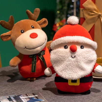 Christmas Doll Ornament - Santa Claus Cushion Pillow, Desktop Decor, 2025